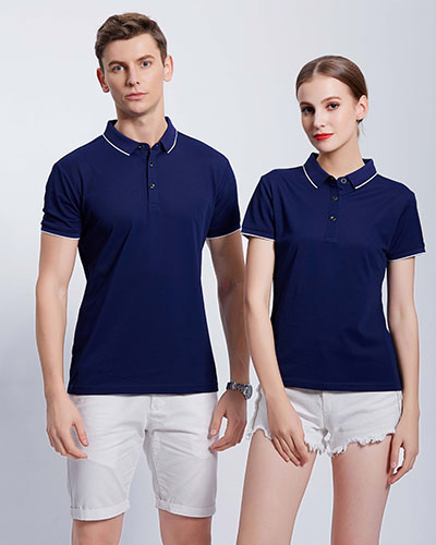 夏季(ji)短袖Polo衫(shān)定制