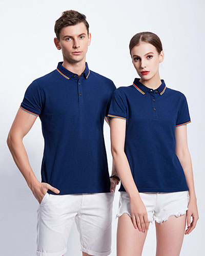 夏季短(duan)袖Polo衫定制